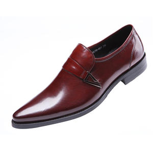 Zapatos Oxford Formales de Negocios para Hombre, de Cuero Genuino, con Cordones, Impermeables, Transpirables, Ligeros, Antideslizantes, Cómodos y Suaves - Product Image 1