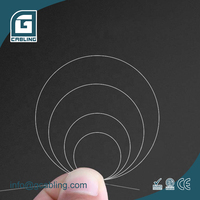 Gcabling Glasfaserkabel G657A2 1 2 4 Adern FTTH Glasfaser Internet Innen- und Außenbereich Singlemode Glasfaser-Dropkabel 10km