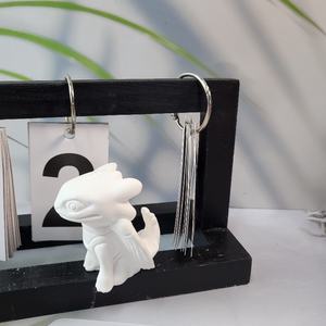 Moldes de fundición de resina ecológicos hechos a mano, estilo Ins de moda, DIY adornos decorativos, Material de PC, molde de dragón de silicona A9009 - Product Image 4