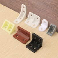 Supports de connexion d'angle en plastique à angle droit de Code d'angle en plastique personnalisé d'usine