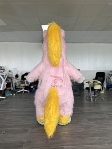 핑크 마이 인플레이터블 2m 리틀 포니 말 마스코트 의상 이벤트 파티 코스프레용 - Product Image 3