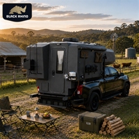 Camper pour camion 4x4, lit de camion en aluminium, caravane légère pour Hilux Ford Ranger Isuzu D Max
