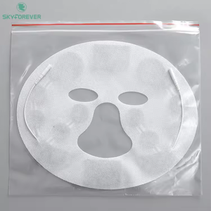 Parche Facial Desechable de Tela No Tejida Blanca de 200*240 mm para Terapia Conductiva - Product Image 6