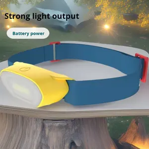 Fabricant vente en gros nouvelle mini lampe frontale de pêche de nuit en plein air légère et abordable batterie sèche <span class=keywords><strong>bandeau</strong></span> lampe frontale - Product Image 2
