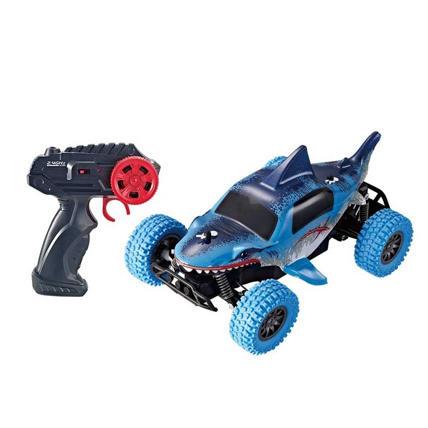 Voiture Télécommandée Requin - 2.4GHz Tout Terrain - Queue Flexible & Lumières LED - Cadeau Enfant 6 Voiture Télécommandée Requin - 2.4GHz Tout Terrain - Queue Flexible & Lumières LED - Cadeau Enfant 6