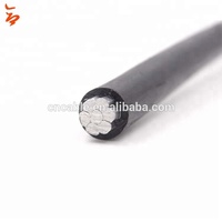 Cable de aluminio serie 600V 8000 THHN, cable de aislamiento XLPE de 1/0AWG, 250MCM