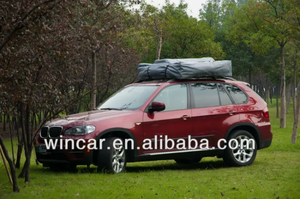หลังคาผ้าใบแบบยืดหดได้สำหรับรถพ่วง 4WD พร้อมโครงอะลูมิเนียมกันน้ำและผ้าใบสำหรับตั้งแคมป์ในฤดูร้อน - Product Image 6