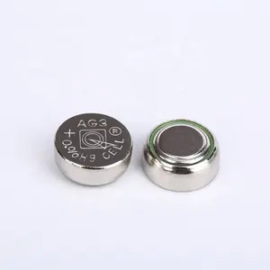 벌크 0% hg 비 충전식 1.5V lr41 ag3 알카라인 동전 버튼 셀 배터리