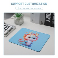 Tapis de souris ergonomique pour PC Gamer, antidérapant, personnalisé, en caoutchouc, résistant à l'eau, anti-rayures, avec repose-poignet, petit, pour jeux, maison, bureau