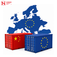 Service d'agent logistique de fret maritime, aérien et ferroviaire DDP porte-à-porte de la Chine vers les pays européens de l'UE