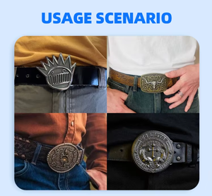 Automatic Sliding Ratchet <b>Belt</b> <b>Buckle</b> 35mm Metal Alloy Gunmetal for Men Business Suit <b>Belt</b> Custom Logo - Product Image 2