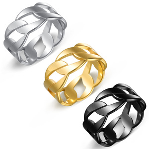Anillos <span class=keywords><strong>de</strong></span> Acero Inoxidable <span class=keywords><strong>de</strong></span> 9 mm, Venta Caliente en Europa y América, Anillos con Diseño <span class=keywords><strong>de</strong></span> Cadena Personalizados al por Mayor para Hombre, Joyería 2026 - Product Image 1