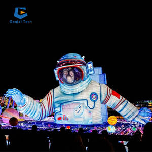 مركز الفضاء مساحة كبيرة ، مهرجان موضوع الحدث فانوس مخصص - Product Image 5