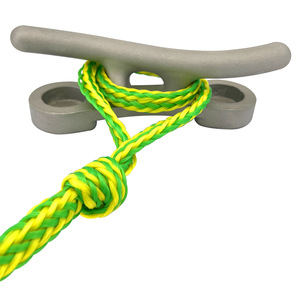 Corde d'amarrage verte avec mousqueton pour usage marin, équipement de navigation en plastique, longueur 3M - Product Image 3