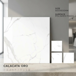 Glacier Nero - Baldosas de Porcelana Pulida de 600x600 mm, Efecto Granito Oscuro, Diseño Moderno para Interiores, 8 mm - Product Image 6