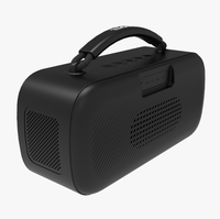 Haut-parleur portable en tissu TWS sans fil, modèle JL5.4, 15W, avec lumière RGB, carte TF, USB, FM, idéal pour les fêtes en extérieur – Vente chaude directe usine