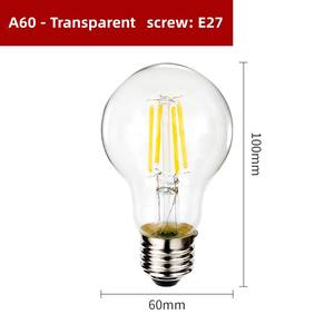Bombilla <span class=keywords><strong>LED</strong></span> Edison, Bombilla <span class=keywords><strong>LED</strong></span> Residencial AC/DC, Base E14/B22, Cuerpo de Aluminio, ST64 HD - Product Image 4
