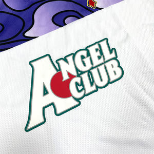 เสื้อฟุตบอลแขนสั้นพิมพ์ลาย100% ผ้าโพลีเอสเตอร์กันแบคทีเรียแห้งเร็ว - Product Image 5