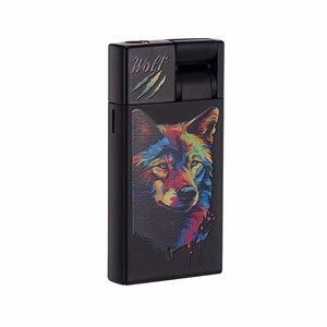 Encendedor de Cigarrillos Personalizado con Diseño de Palanca, Encendedor de Cigarros Metálico a Prueba de Viento con Llama de Chorro, Elegante Encendedor de Gas Recargable - Product Image 5