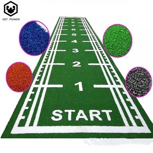 Gazon <span class=keywords><strong>synthétique</strong></span> de gazon artificiel de conception personnalisée <span class=keywords><strong>professionnelle</strong></span> pour gazon artificiel de piste de traîneau de gym - Product Image 1