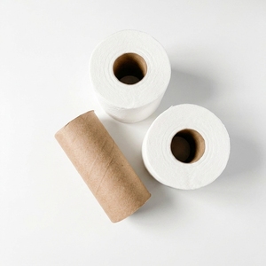 Superior Strength Biodegradable Sustainable Airtight Cylindrical Brown Kraft For Compact <b>Tissue</b> <b>Paper</b> Core for Toilet - Product Image 1