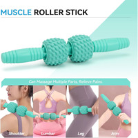 Rouleau en mousse haute densité pour exercices de fitness et massage musculaire profond
