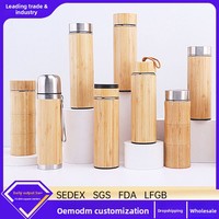 Bouteille d'eau isotherme en acier inoxydable 304 à double paroi sous vide, capacités multiples (350 ml, 500 ml), maintien de la température de -20 à 100 °C pendant 24h, idéale pour un cadeau