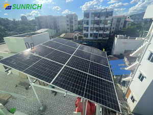 Sunrich Mejor 600 Watts Panel Solar <span class=keywords><strong>Precio</strong></span> de la placa al por mayor Topcon <span class=keywords><strong>550W</strong></span> 580W 600 W Paneles <span class=keywords><strong>Solares</strong></span> para montaje en techo Sistema Solar - Product Image 5