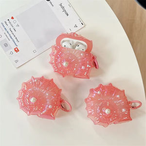 Estuche Brillante para <span class=keywords><strong>Airpods</strong></span> 4 2024, <span class=keywords><strong>Funda</strong></span> con Diseño de Concha para <span class=keywords><strong>Airpods</strong></span> 1 2 <span class=keywords><strong>3</strong></span> Pro, Decoración Creativa para Auriculares <span class=keywords><strong>Apple</strong></span>, <span class=keywords><strong>Funda</strong></span> con Brazalete de Perlas - Product Image 4