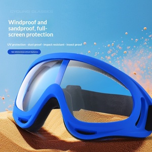 스팟 아웃도어 스포츠 고글 (자전거, 오토바이, 스키용) - 방풍, 방진, 방수, 프레임 없는 TPU 렌즈 - Product Image 4