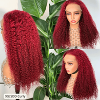 Perruque brésilienne en cheveux humains vierges à 100 %, bouclée et volumineuse, avec dentelle transparente, pour femmes – Fournisseur de choix