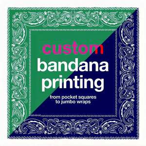 Pañuelo Personalizado con Logotipo y Texto, Pañuelo Multifuncional Resistente para Cuello y Manos, para Hombre - Product Image 5