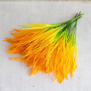 Direct usine, <span class=keywords><strong>Bouquet</strong></span> <span class=keywords><strong>de</strong></span> tiges <span class=keywords><strong>de</strong></span> <span class=keywords><strong>blé</strong></span> et <span class=keywords><strong>de</strong></span> riz artificielles, dorées naturelles, durables, pour <span class=keywords><strong>mariage</strong></span> - Product Image 4