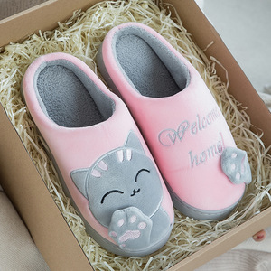 Pantofole Anime Personalizzate <span class=keywords><strong>da</strong></span> <span class=keywords><strong>Donna</strong></span>, Calde e Morbide per l'Inverno, <span class=keywords><strong>Ciabatte</strong></span> <span class=keywords><strong>da</strong></span> <span class=keywords><strong>Casa</strong></span> in Pelliccia Sintetica - Product Image 3
