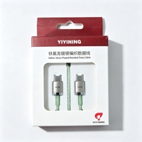 Kabel Pengisian Cepat USB C ke C 60W Berlapis Perak, Kabel Sinkronisasi Data dengan Konektor Paduan Seng untuk Ponsel, Tablet, MacBook