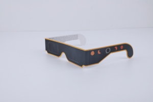 Gafas para <span class=keywords><strong>Eclipse</strong></span> Solar con Certificación ISO al por Mayor, Diseño Personalizado, Gafas de Papel 3D para Observación - Product Image 5
