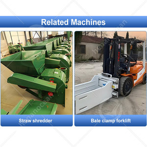 Presse à balles de paille OCEAN, manuelle, petite, pour ensilage de blé et de coton, fabriquée en Chine - Product Image 5