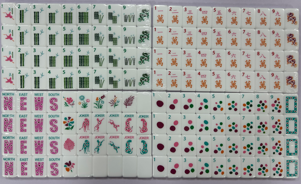 Mahjong Pattern Board American Mahjong Tiles,US Stock,Christmas Mahjong Tiles,Wholesale ...