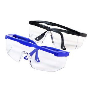 Gafas <span class=keywords><strong>de</strong></span> <span class=keywords><strong>Seguridad</strong></span> para Protección Ocular en Construcción y Trabajos al Aire Libre con Lentes <span class=keywords><strong>de</strong></span> Policarbonato Oscuro Ahumado Resistentes a Impactos y Rayaduras para Tiro - Product Image 4