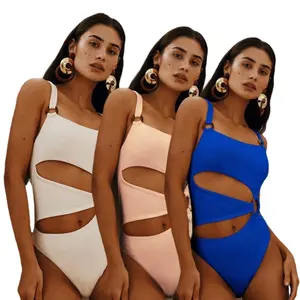 2024 Eendelige Vrouwen Retro Badpak Set Bikini Badmode Badpakken Sexy Bikini Strandkleding