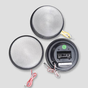 프레넬 렌즈 Led 신호등 단위를 가진 200mm 빨간 황록색 가득 차있는 공 - Product Image 2