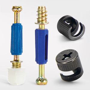 3 in 1 Furniture Connecting Cam <b>Lock</b> Fittings Assortment Kit Fastener <b>Cabinet</b> Connectors <b>Lock</b> Nut for Closets Bed Furniture - Product Image 3