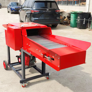 WeiYan New Diesel Engine Chaff Cutter Machine Homemade <strong>Hay</strong> Straw Grass Cutting Chopper <strong>Grinder</strong> with 6 Blades for Animal Feed - Product Image 4