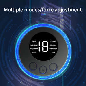 Venta al por mayor inteligente uso doméstico plegable portátil Usb circulación Ems estera eléctrica impresión LOGO fisioterapia masajeador de pies - Product Image 2