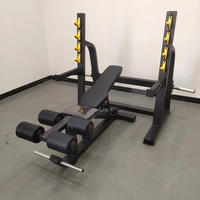 Banc de presse à inclinaison plate réglable d'équipement de gymnastique commerciale de forme physique à vendre
