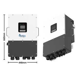 Onduleur hybride 10 kW triphasé 380 V 400 V 220 A à charge rapide pour batterie 48 V, 2 MPPT, max. 8 parallèles, pour stockage d'énergie solaire - Product Image 6