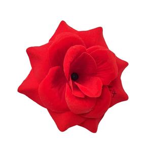 عرض ساخن على أزهار الورود الصناعية الحريرية، أزهار من الساتان، أزهار من الورود الحريرية العاجية لتزيين حفلات الزفاف - Product Image 1