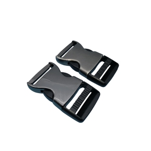 Nouveau produit vente fabricant Directles boucle de dégagement en plastique noir boucle à dégagement rapide boucle à poussoir en métal - Product Image 2