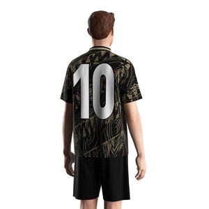 Camiseta de Fútbol con Cuello Polo y Corte en V, con Tecnología de Secado Rápido, Transpirable y Opciones de Material Personalizadas para Partidos de Fin de Semana - Product Image 4