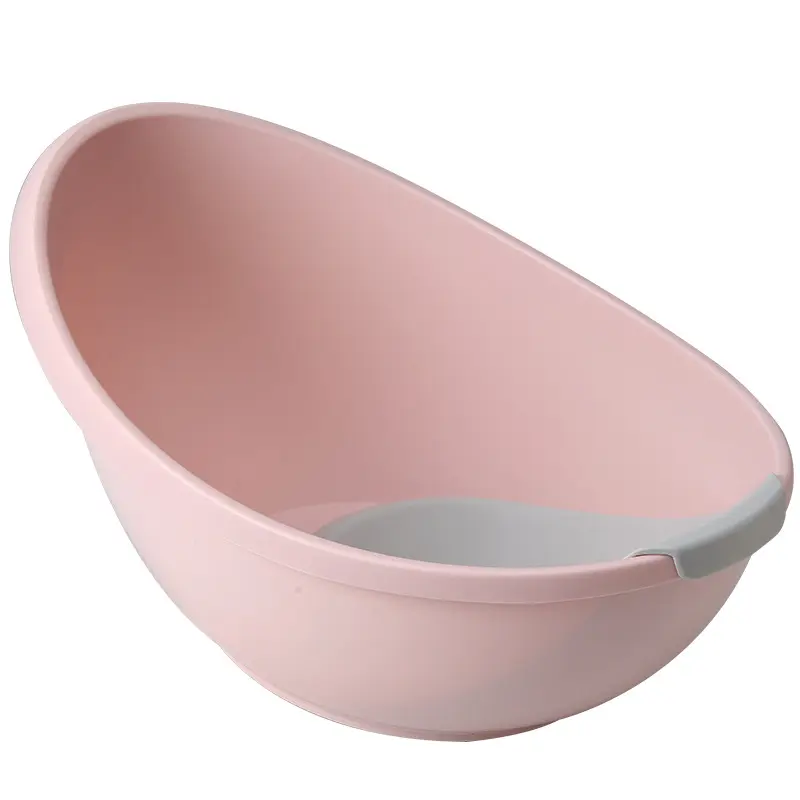 Baby products newborn infant bath tub with seat bathtub for kids toddler bath time plastic tub with support